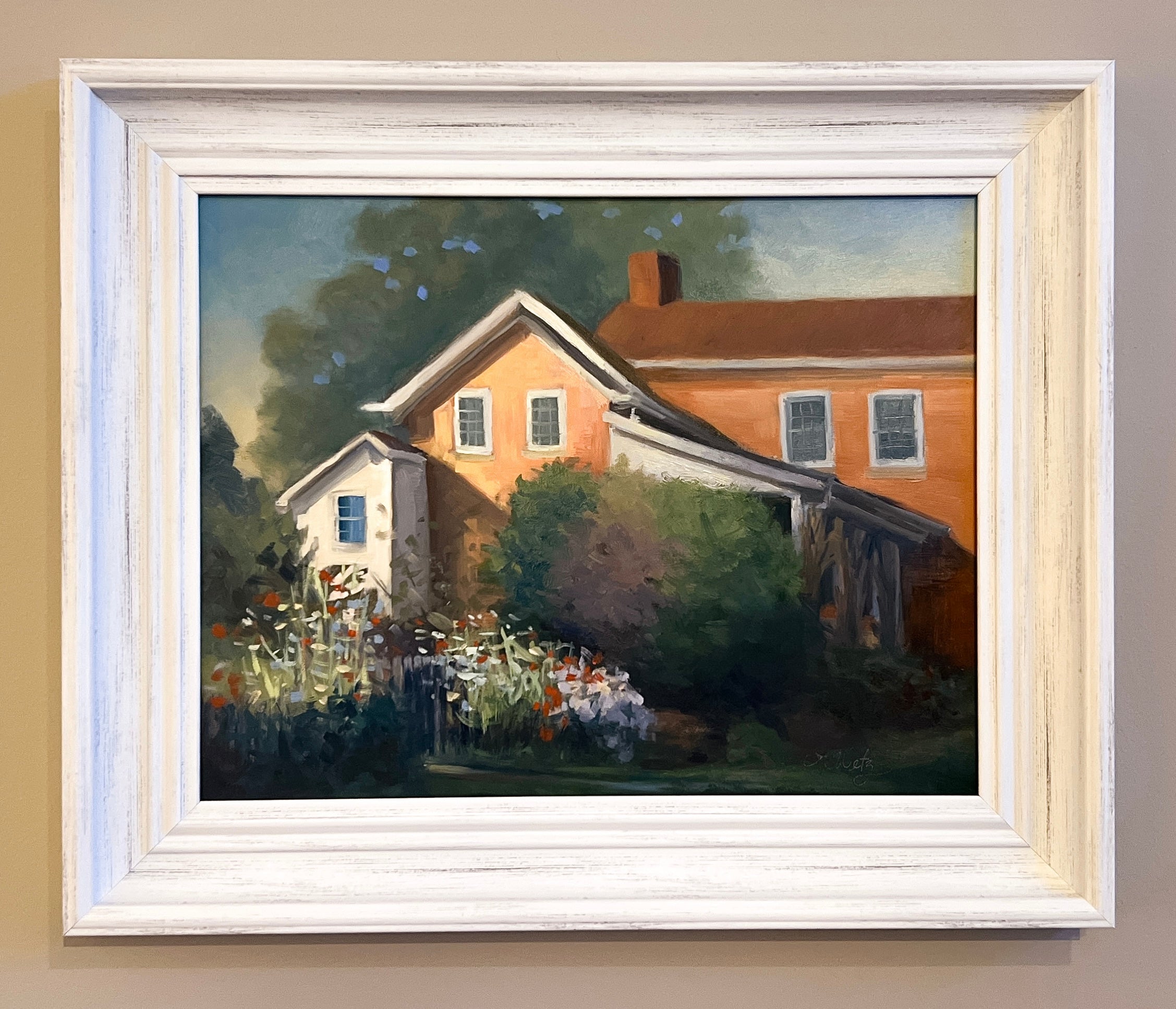 Early October Sun - Original Oil Painting- Framed