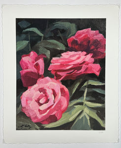 La Vie en Rose - Giclee Print - 8x10 inches