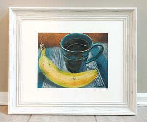 Morning Fuel - Original Painting - Framed