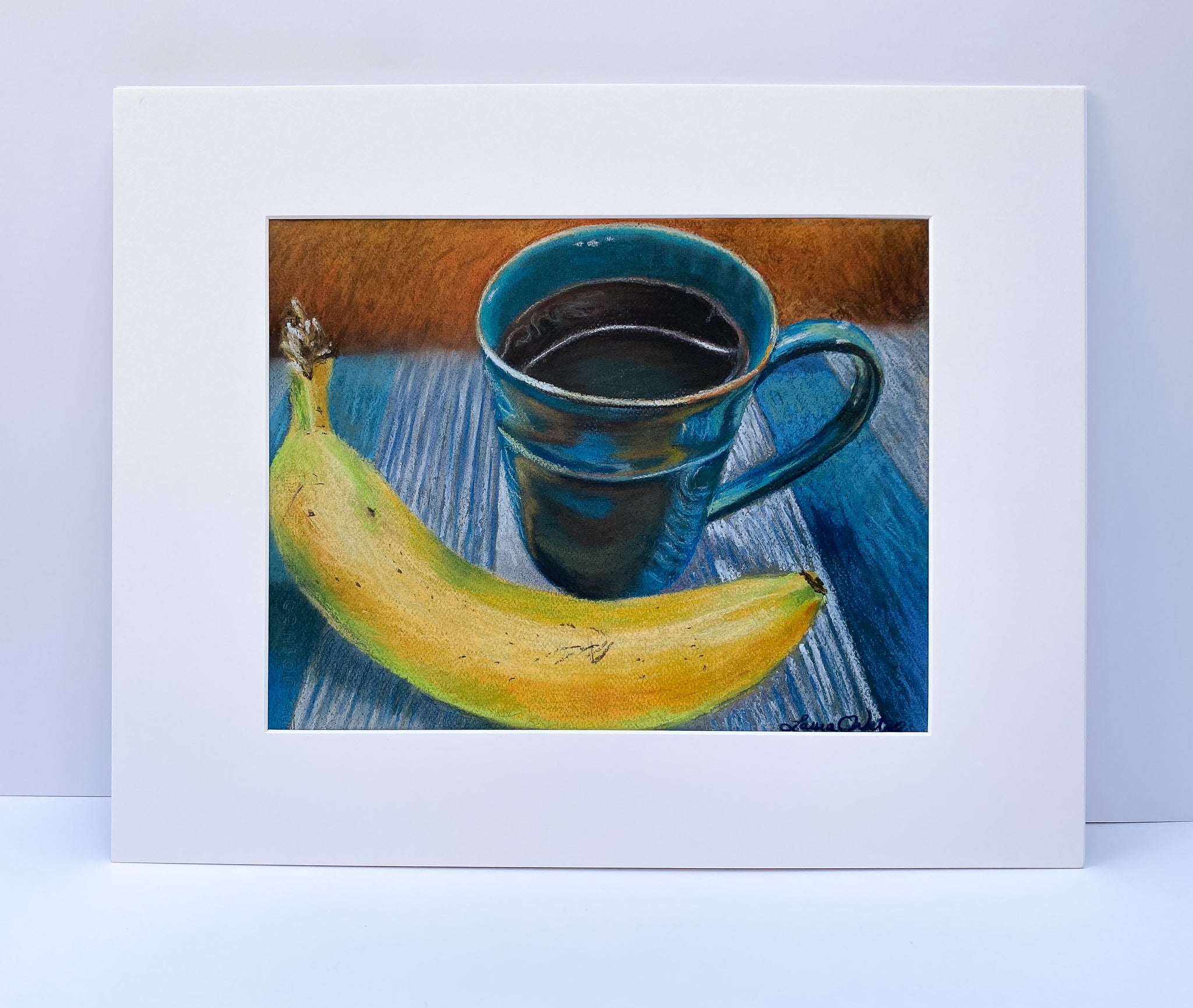 Morning Fuel - Original Painting - Framed